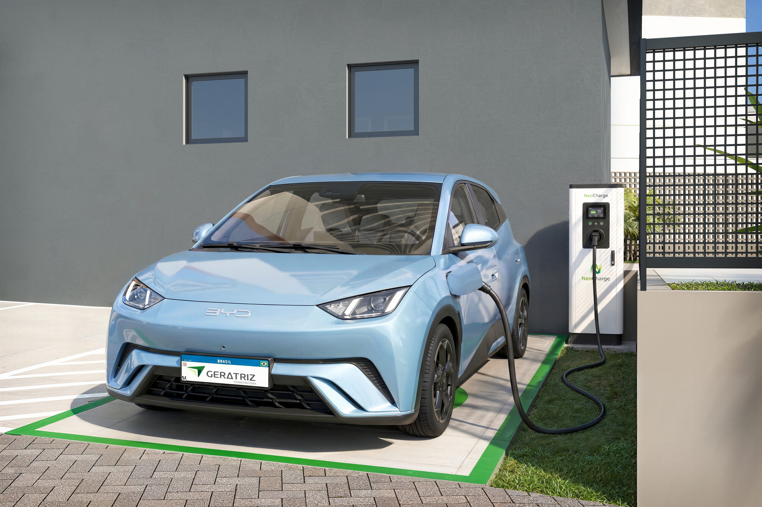 Estação de recarga para carros elétricos