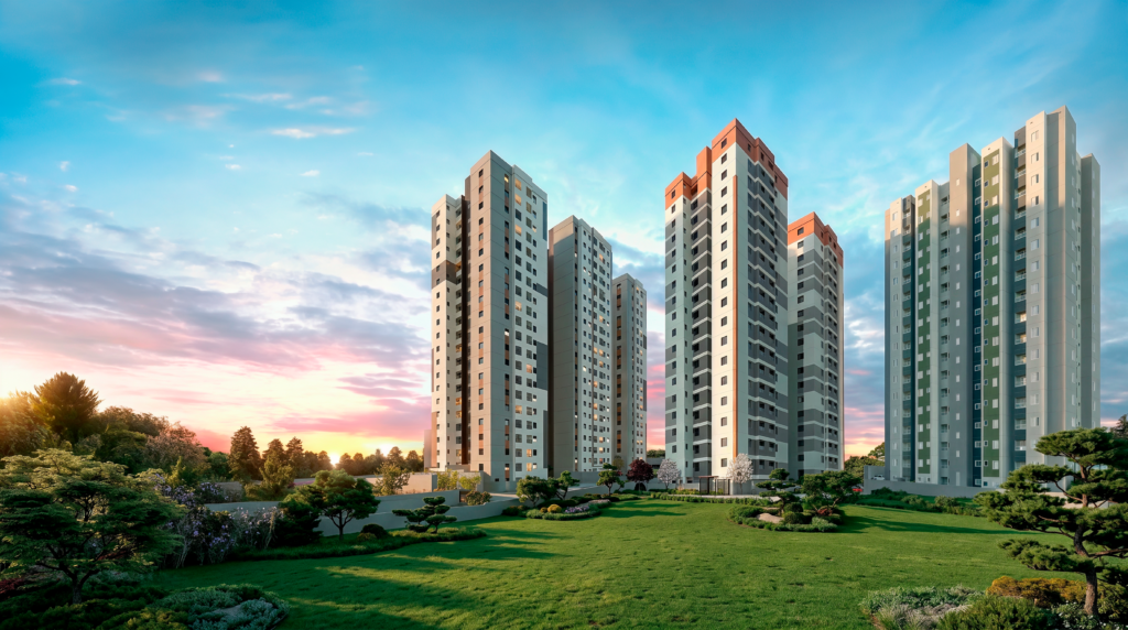 Apartamento moderno preparado para o futuro com tecnologia e infraestrutura para recarga de carro elétrico.