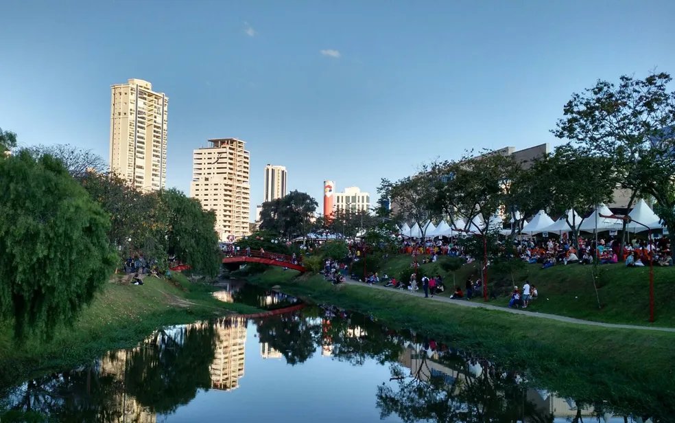 Parque Kasatu Maru no bairro Campolim em Sorocaba-SP.