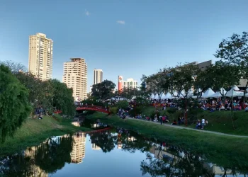 Parque Kasatu Maru no bairro Campolim em Sorocaba-SP.